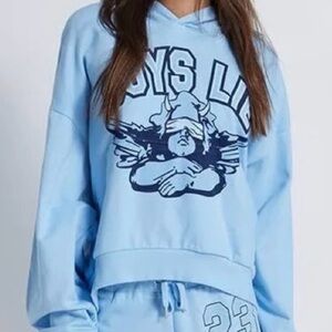 NWT $175 BOYS LIE HOODIE SMALL/MEDIUM